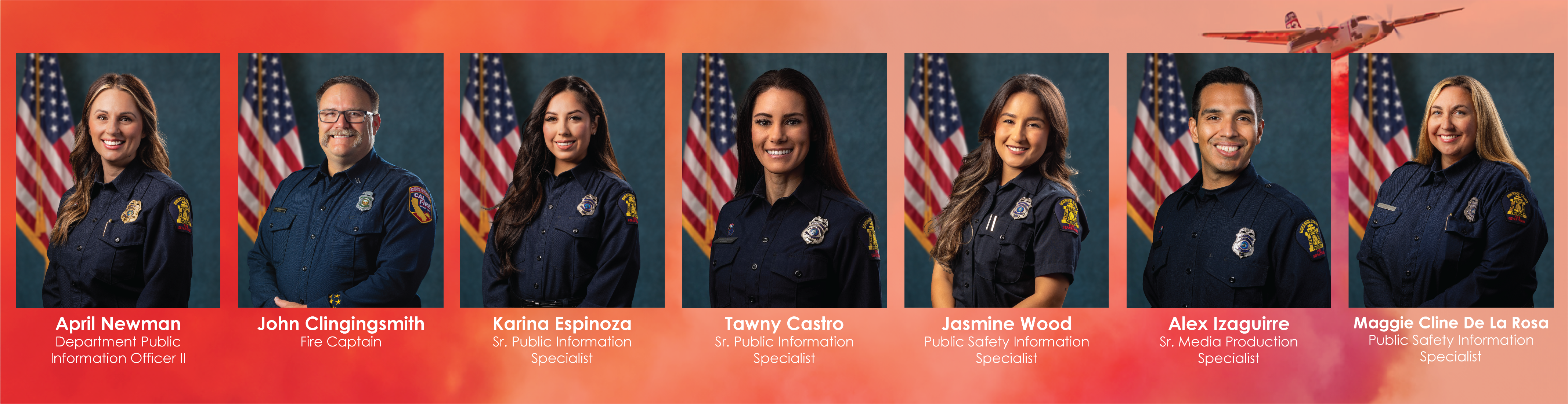 Riverside County Fire Public Information Office Team